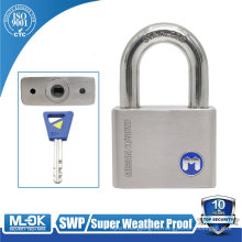 Cerradura MOK W11 / 50WF conjuntos de cerradura de llave de grillete fuerte SUS304 con llave maestra